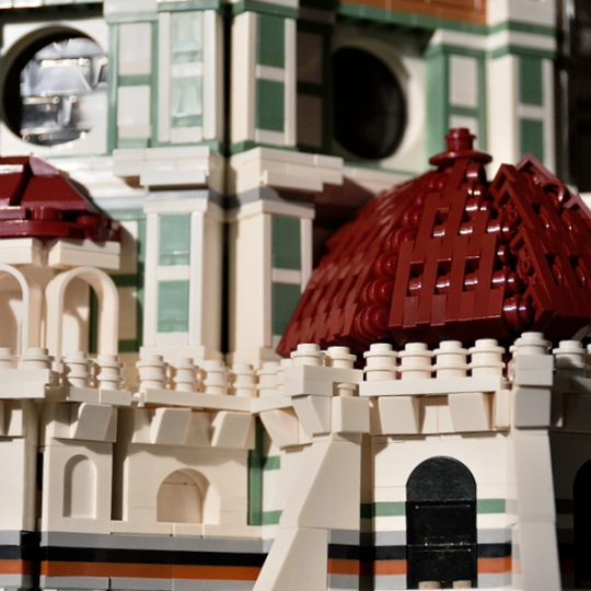 LEGO model of Florence cathedral made | The Florentine