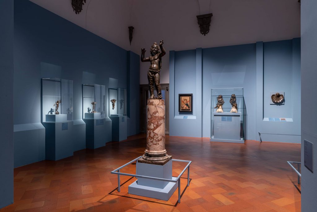 The Hall of Donatello in the Bargello Museum