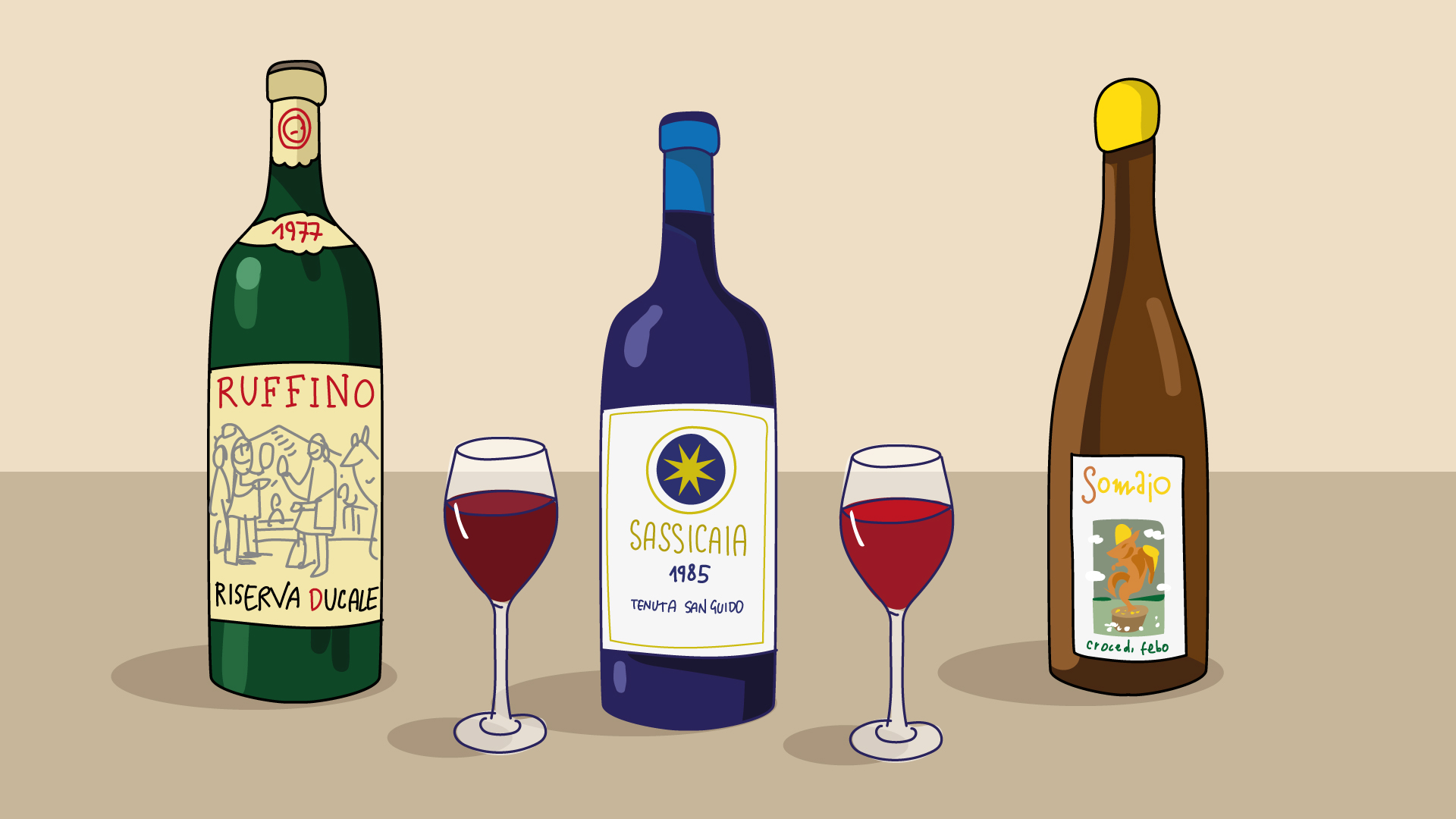 Wines from Tuscany for your Christmas table | The Florentine The Florentine