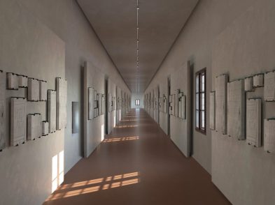 Vasari Corridor rendering